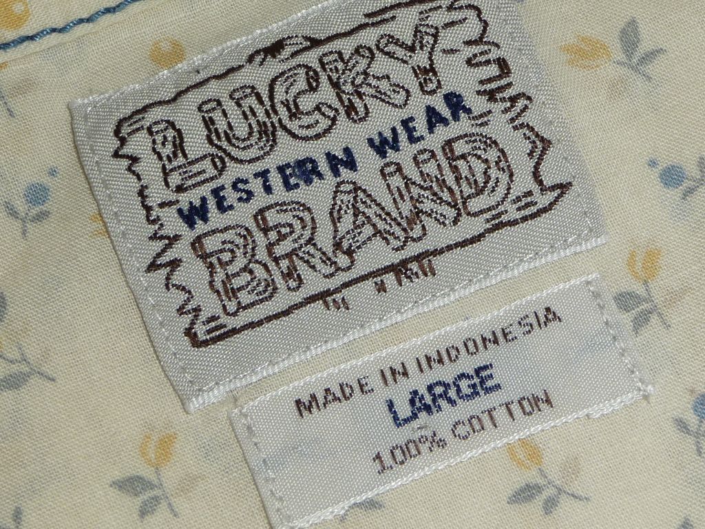 РУБАШКА "LUCKY BRAND"р-L ОРИГИНАЛ-100%cotton. - фото фото фото 2