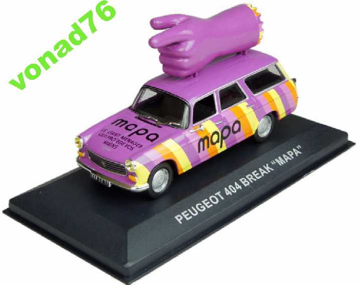 1/43 PEUGEOT 404 Break MAPA. IXO - фото фото фото 2