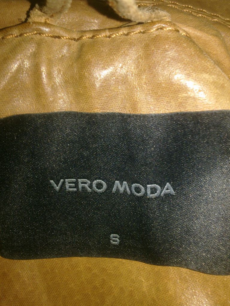 Пиджак VERO MODA, Германия 100%кожа, S раз. - фото фото фото 4