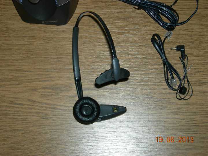 БЕСПРОВОДНАЯ ГАРНИТУРА DECT Plantronics CS60 +HL10 - фото фото фото 2