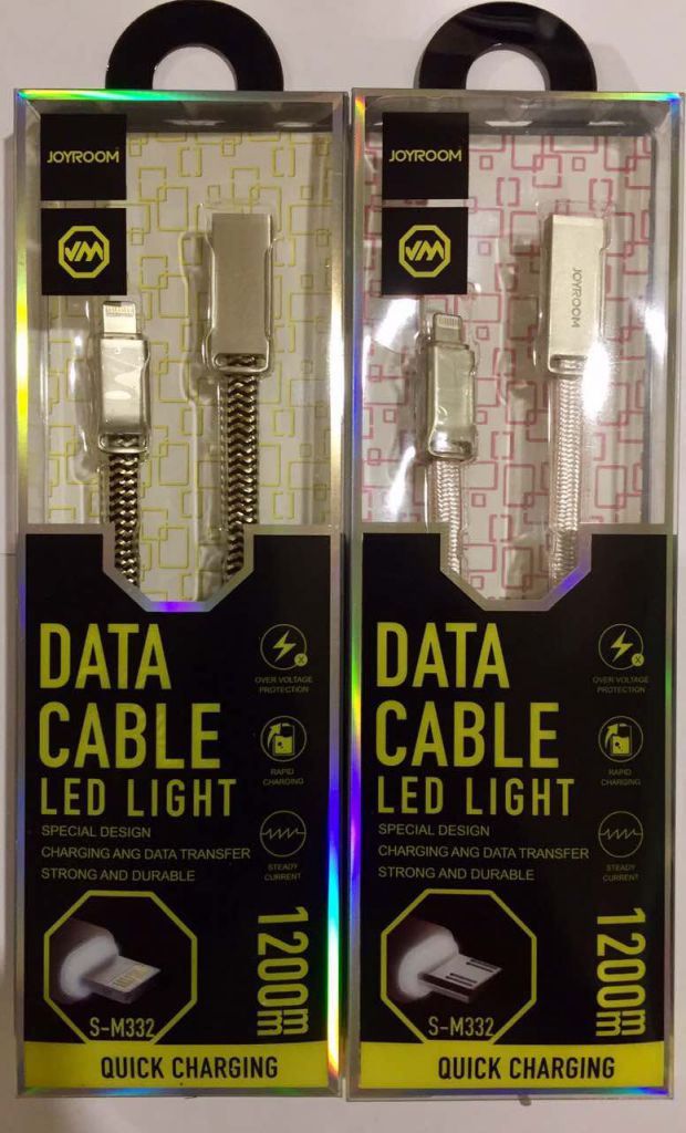 USB кабель Дата кабель JOYROOM S-M332 Led Light iPhone 5 - фото фото фото 0
