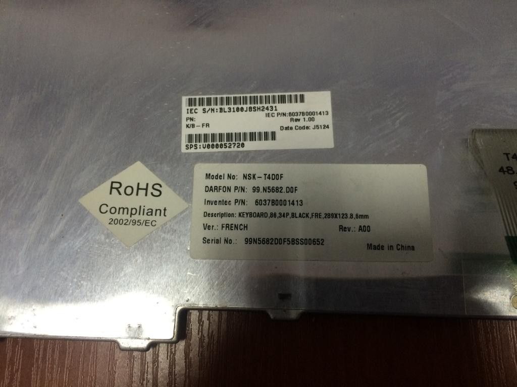 Toshiba M40 Клавиатура - фото фото фото 3