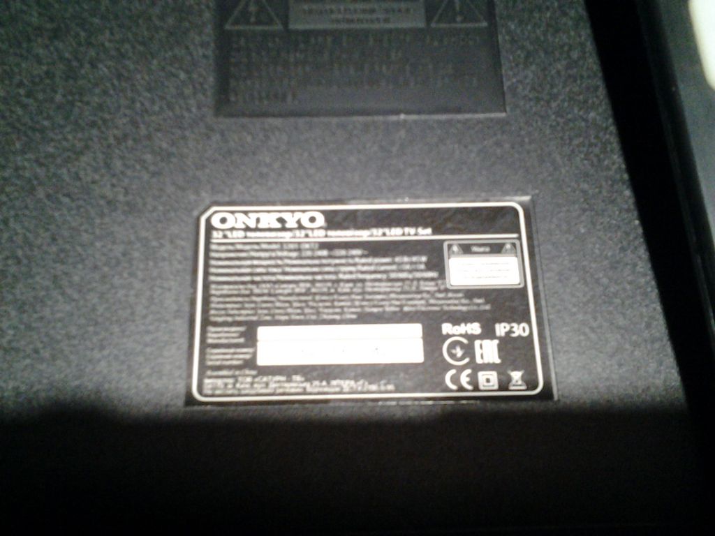 Телевизор LED ONKYO 3201 OKT2 РАЗБИТА Матрица - фото фото фото 4