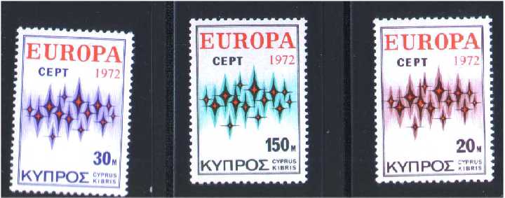 ZM Кипр 1972 г  MNH - Европа - СЕРТ - - фото фото фото 0