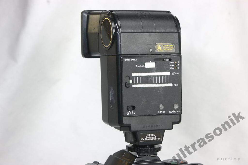 Фотовспышка Sunpak 933D Auto Zoom Japan Вживане - фото фото фото 1