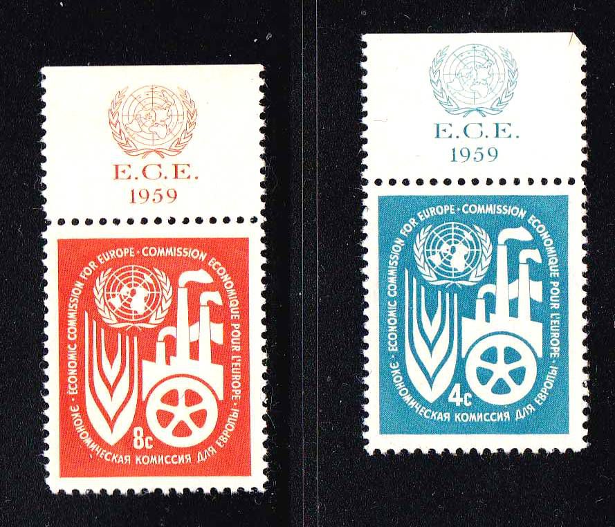 ZM -  UN / ООН  1959 г  MNH - фото фото фото 0