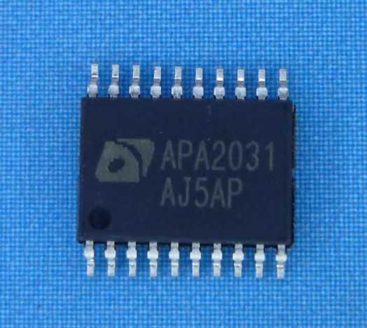 Stereo Amplifier, Anpec APA2031, TSSOP20 - фото фото фото 0