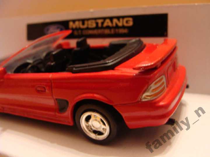 1/43 Mustang G.T. Convertible 1994 - фото фото фото 3