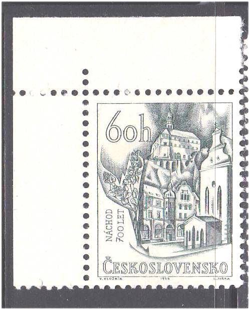 Чехословакия 1966  г MNH   архитектура - фото фото фото 0