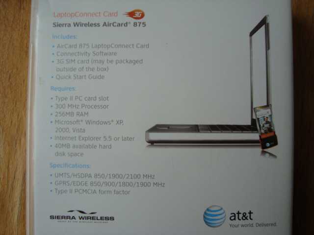 HSDPA / UMTS модем Sierra Wireless AirCard 875 - фото фото фото 1