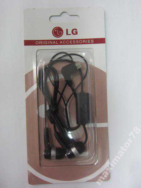 НАУШНИКИ ГАРНИТУРА LG GD910 GM730 GS106 GS107 - фото фото фото 2