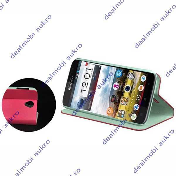Чехол книжка для Lenovo A850  черный - фото фото фото 1