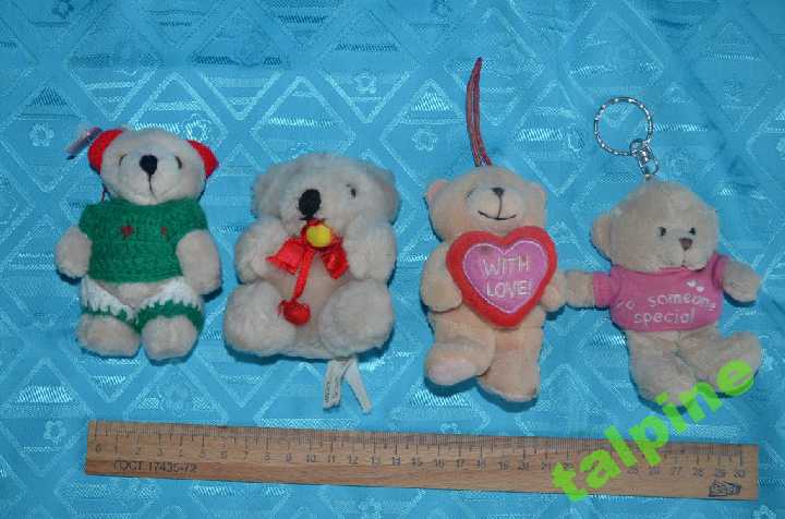 Мишки 4шт. Тедди Teddy Bear Распродажа коллекции - фото фото фото 0