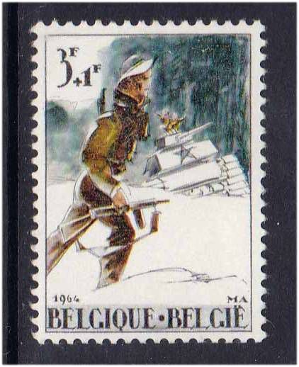 Транспорт Бельгия 1964  г MNH - танк - фото фото фото 0