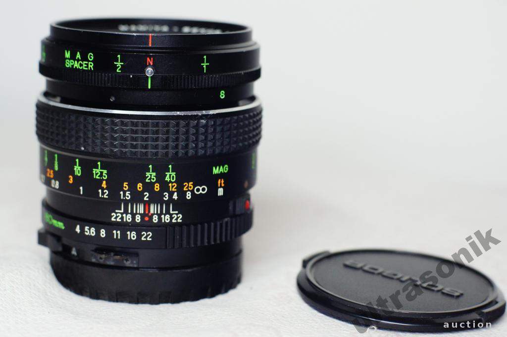 Среднеформатный макрообъектив Mamiya-Sekor C Macro 80mm/4,0     (645) Japan Вживане - фото фото фото 2