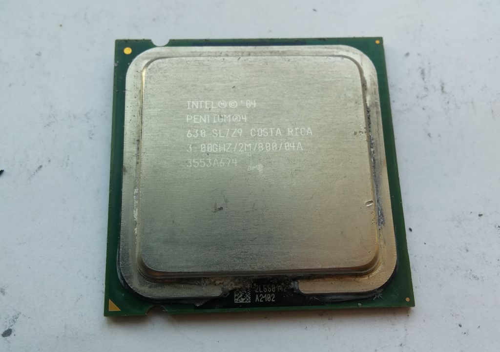 1х ядерный процессор Pentium® 4 HT 3.00GHz/2M/800  LGA775 Вживане - фото фото фото 0