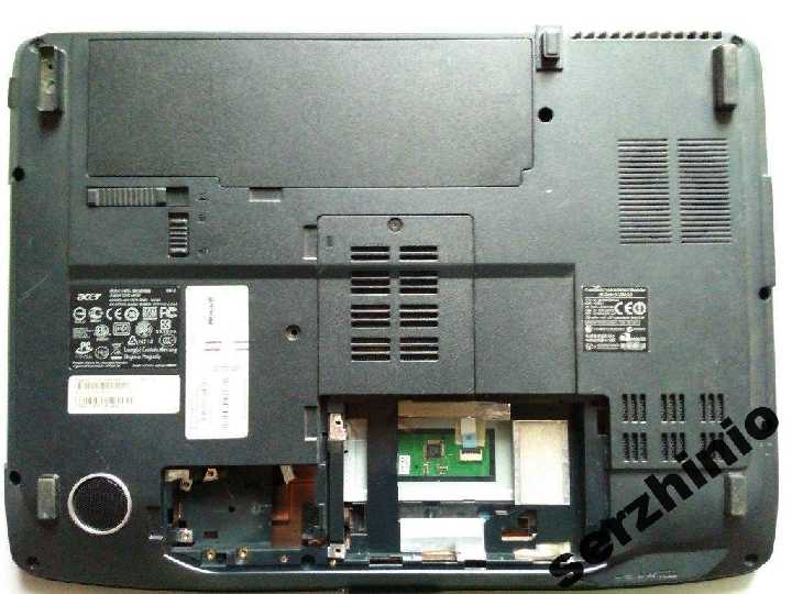 Нижняя часть ноутбука Acer 5530 - фото фото фото 2