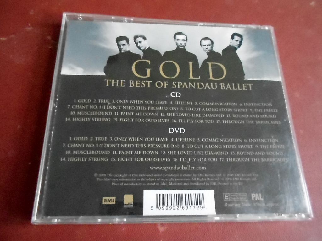 Spandau Ballet The Best CD + DVD фирменный б/у (Poland) - фото фото фото 1