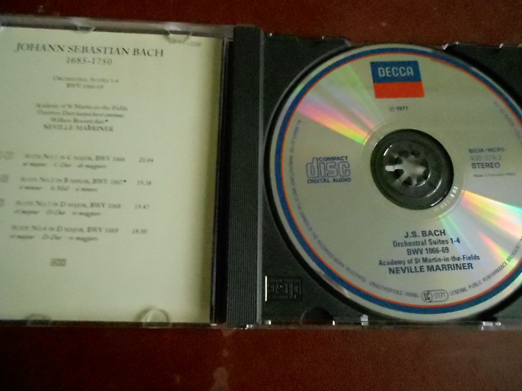 Bach Orchestral Suites 1 - 4 CD фирменный б/у - фото фото фото 2