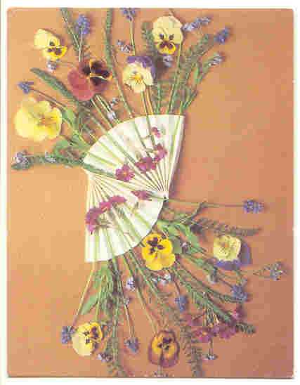 СССР 1987 Открытка маленькая Цветы ф.  Агладзе - фото фото фото 0