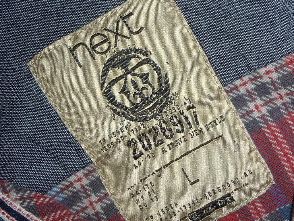 РУБАШКА NEXT.р-L ОРИГИНАЛ-100%cotton. - фото фото фото 1