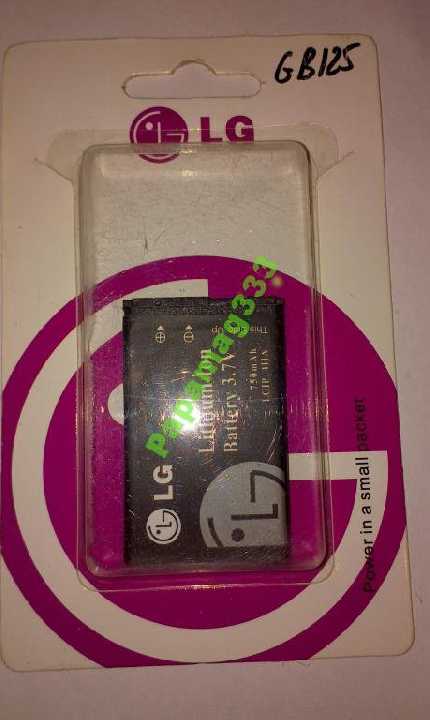 Аккумулятор Lg  gb125  .Читать условия - фото фото фото 0