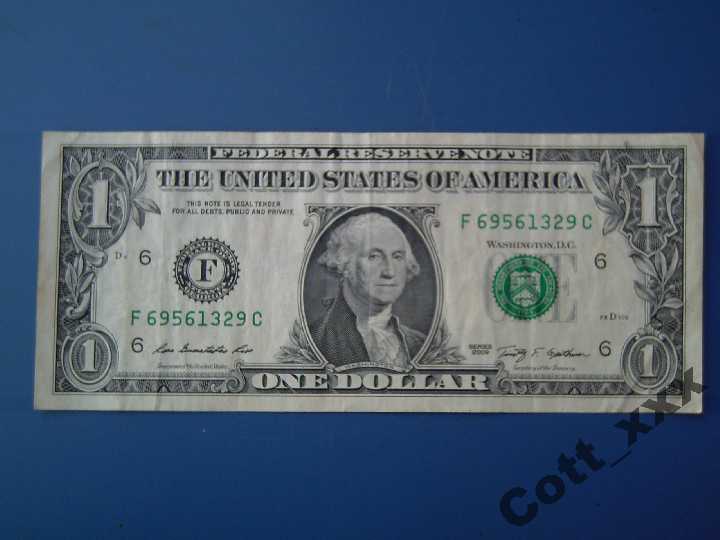 США - 1 доллар 2009 г. /F/ - Джорджия - Атланта - фото фото фото 0