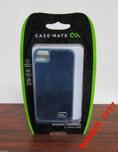 Чехол Case Mate BRUSHED ALUMINUM FOR IPHONE 4/4S - фото фото фото 2