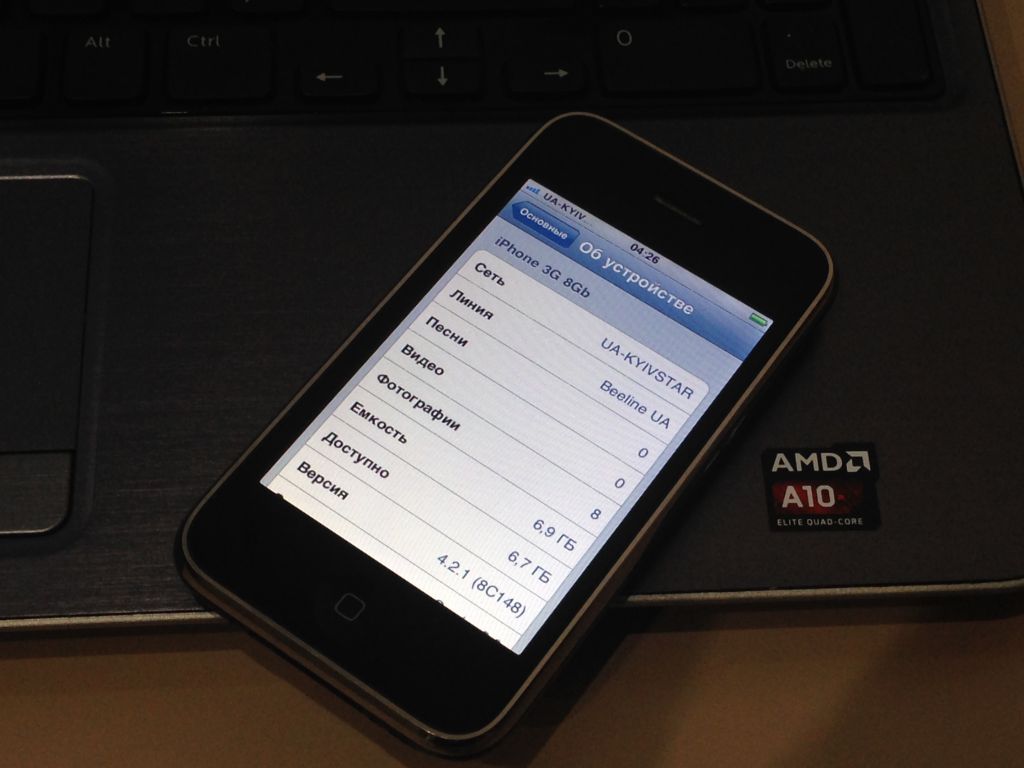 Apple Iphone 3G 8Gb Neverlock - фото фото фото 5