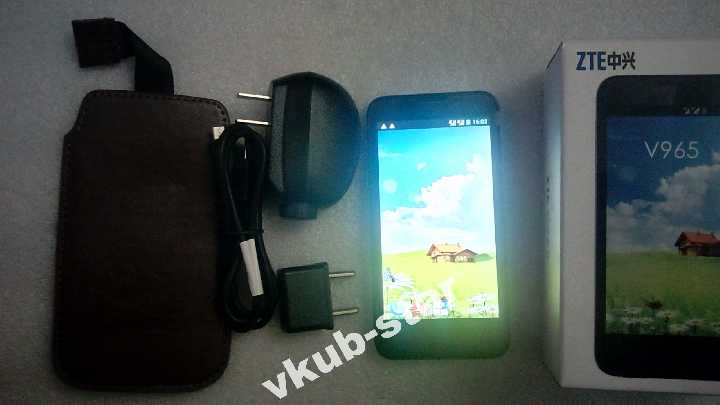 ZTE V965, MT6589,4.5"IPS,2000mah,Белый - фото фото фото 0