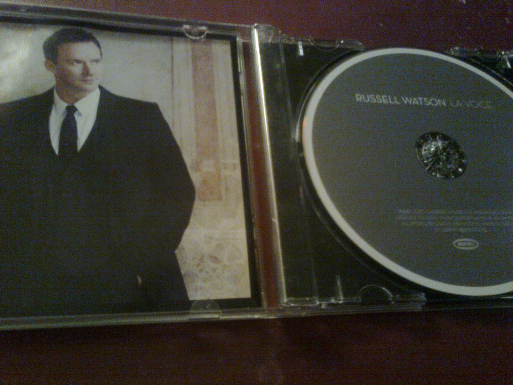 Russell Watson La Voce CD фирменный б/у - фото фото фото 2
