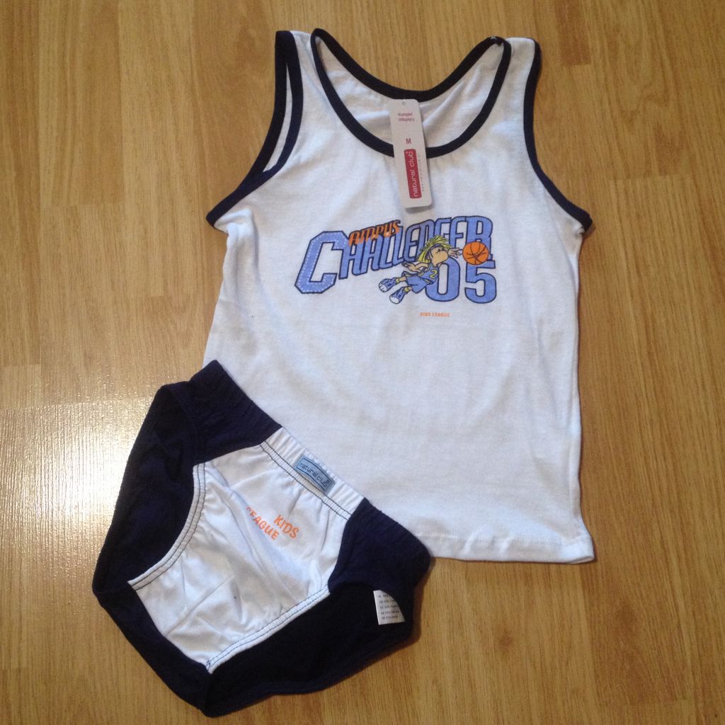 Набор майка+трусики Natural Club,2-9лет,хлопок,Польша - фото фото фото 2