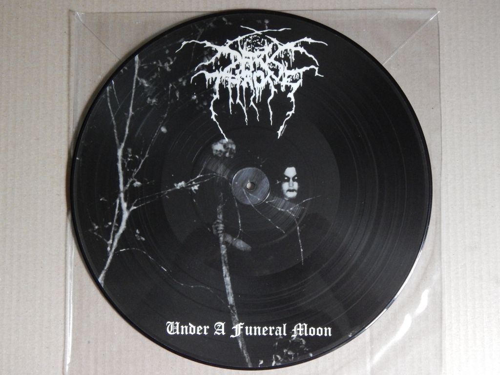 Darkthrone ‎– Under A Funeral Moon (Back On Black ‎– BOBV024PD, Picture Disc, UK) NM - фото фото фото 0