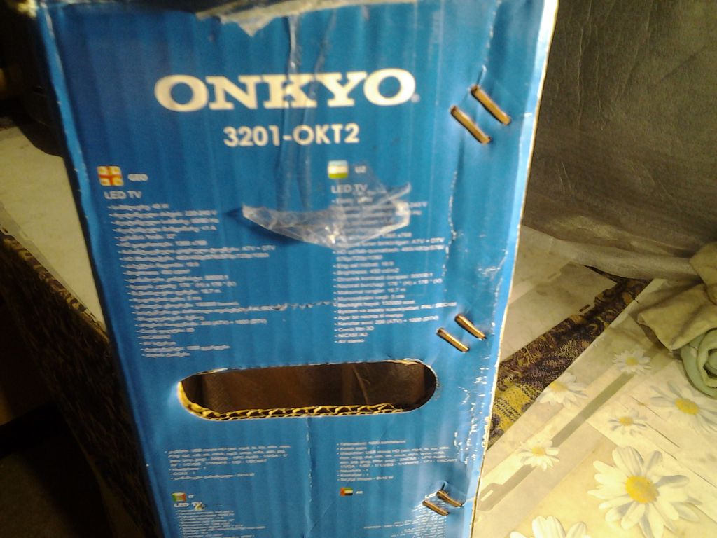 Телевизор LED ONKYO 3201 OKT2 РАЗБИТА Матрица - фото фото фото 6