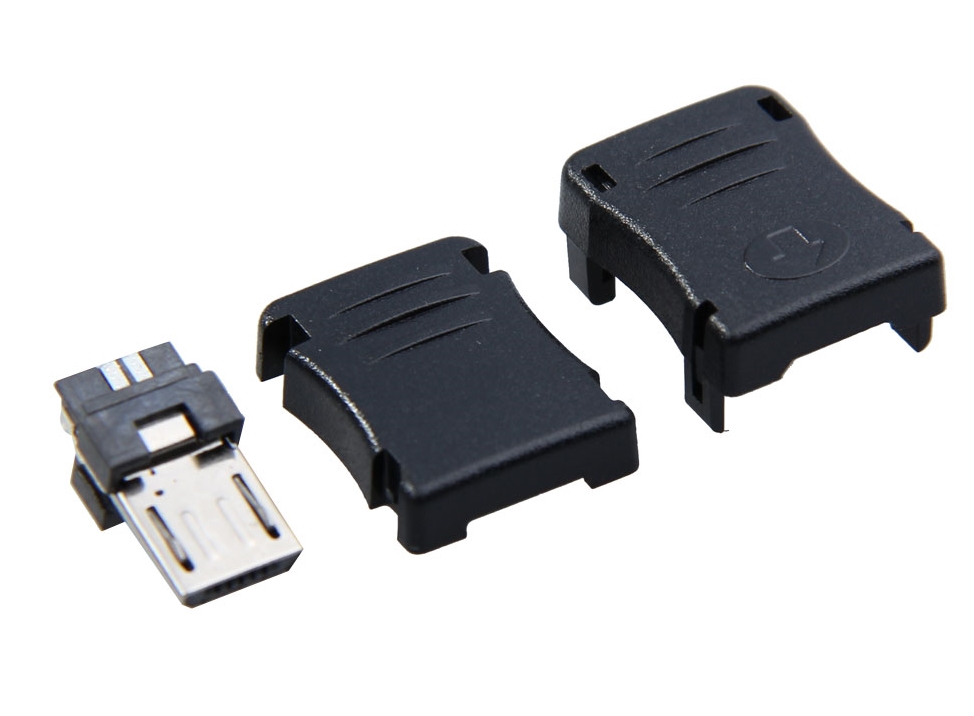 Разъем micro USB 5 pin тип T 10-шт - фото фото фото 4
