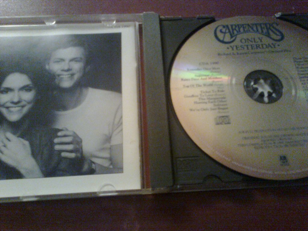 Carpenters Only Yesterday Greatest Hits CD фирменный б/у - фото фото фото 2