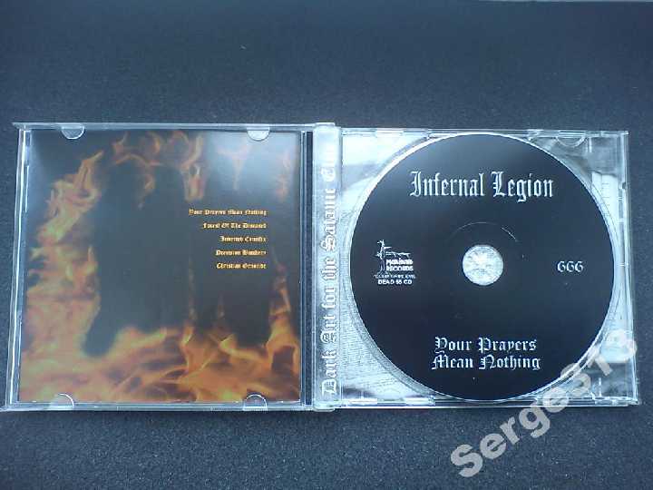 Infernal Legion - Your Prayers Mean Nothing - фото фото фото 1