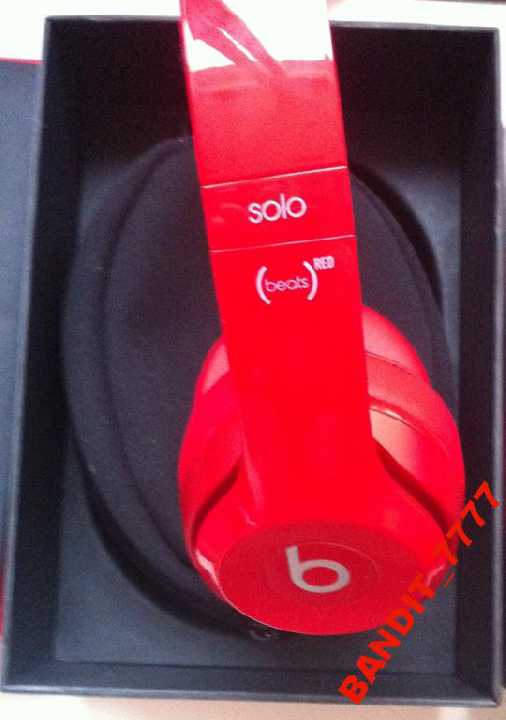 Beats by Dr. Dre Solo2 Red Original New - фото фото фото 5