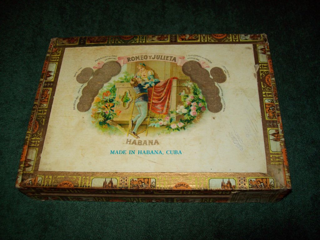 Коробка от сигар ROMEO Y JULIETA Куба - фото фото фото 0
