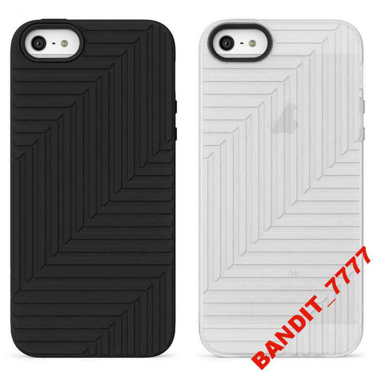 Чехол iPhone 5/5S Belkin Flex 2Pack Black/Clear - фото фото фото 0