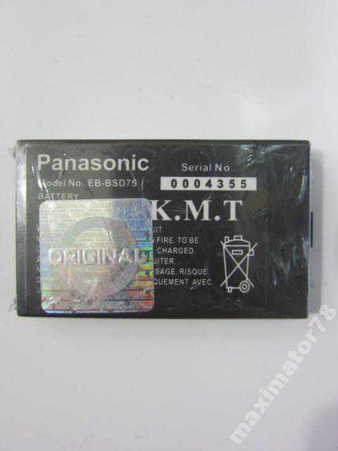 АККУМУЛЯТОР PANASONIC GD75 - фото фото фото 1