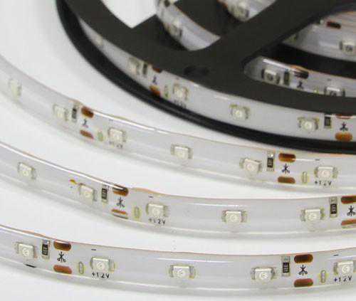 Светодиодная LED лента SMD 3528-60 Y жёлтая герметичная IP65 - фото фото фото 1