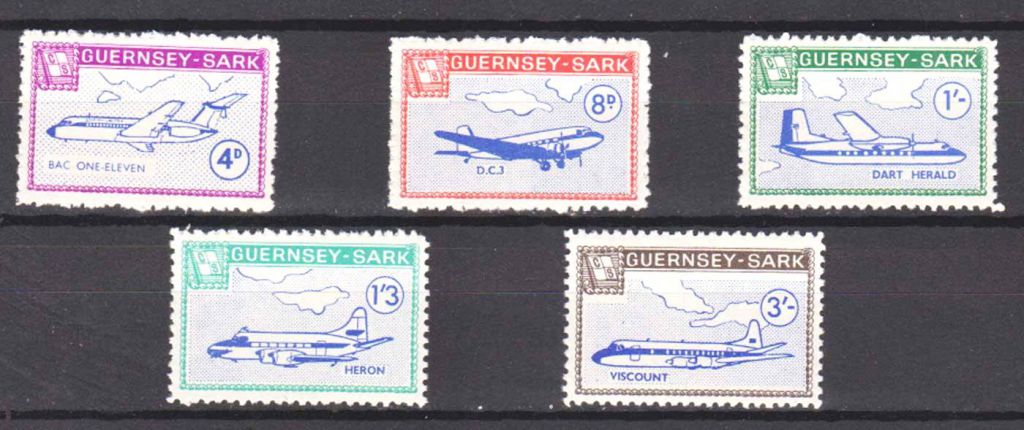 Авиация EU  Гернси - Сарк 1966 г MNH - - фото фото фото 0
