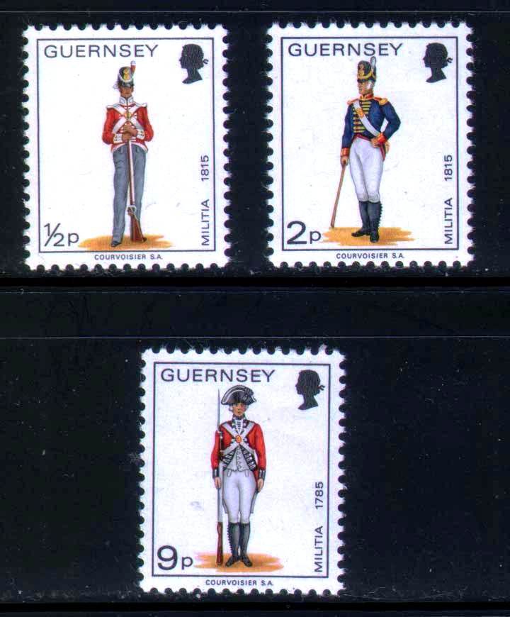 ZM - UK  Гернси 1974 г MNH - униформа - фото фото фото 0