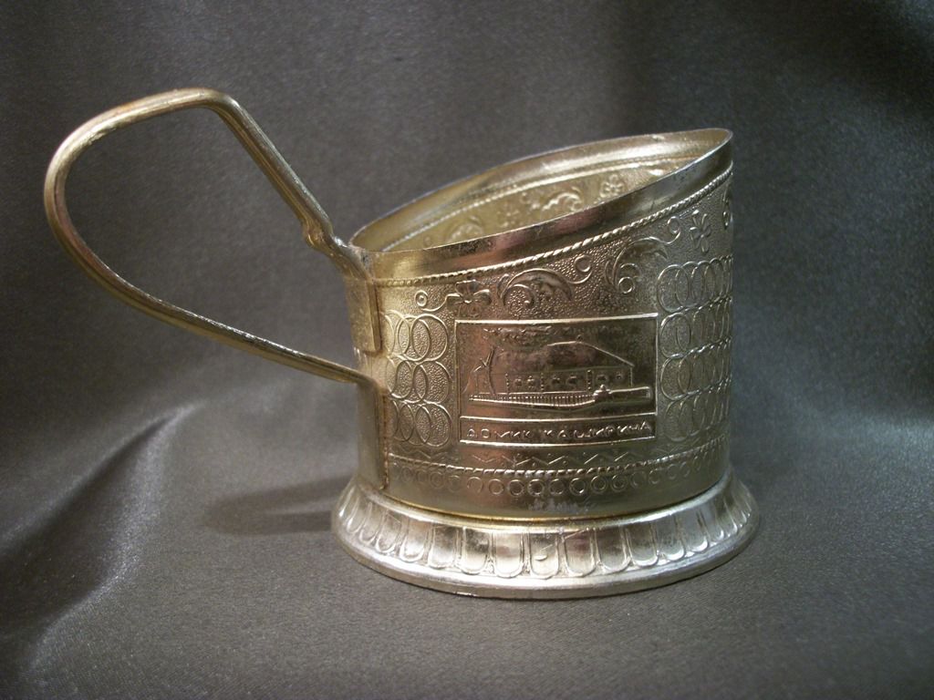 1685 Подстаканник, памятник, московский вокзал, домик Каширина, не частый, легкий. - фото фото фото 3