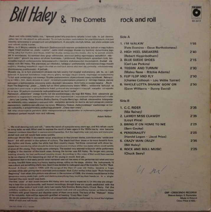 Bill Haley &amp; His Comets  (MUZA NM/NM+) - фото фото фото 1