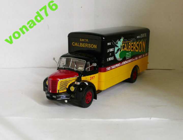 1/43 BERLIET GLR CALBERSON 1956. IXO - фото фото фото 1