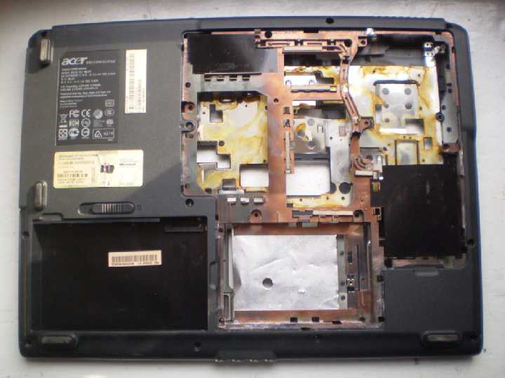 корпус ноутбука Acer Aspire 3103 низ - фото фото фото 1