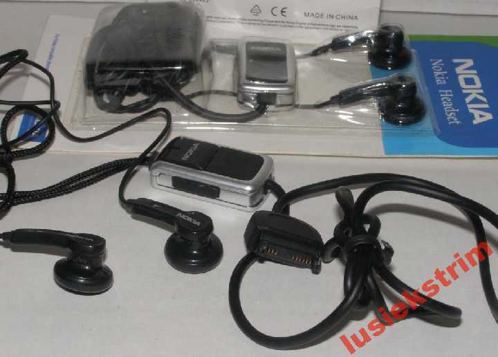 Наушники гарнитура NOKIA HS-5 STEREO с микрофоном - фото фото фото 3
