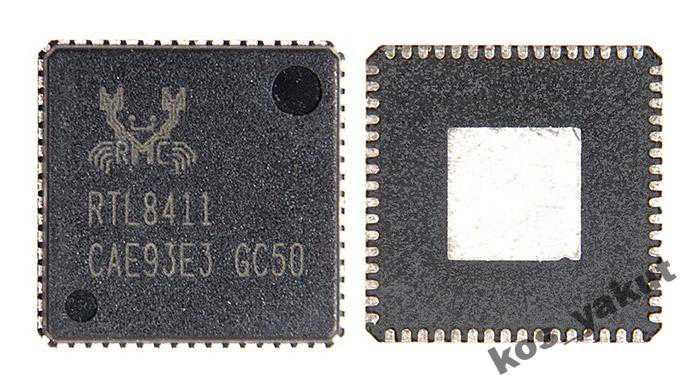 чип Lan, Realtek RTL8411, QFN64 - фото фото фото 0